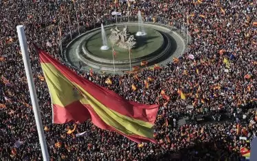 170 000 протестираха срещу амнистията за каталунските сепаратисти