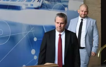 Александър Йоловски (на преден план) и Михаил Стойнов.