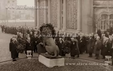  Така е изглеждал мемориалът преди бомбардировките през Втората световна война. 