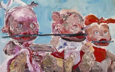 Дри в невинното детство авторът открива нещо болезнено.