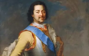  Портрет на Петър Първи от Мария Джована Клементи.