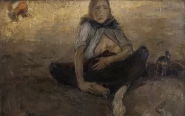  Илия Петров, "На нивата", 1924.