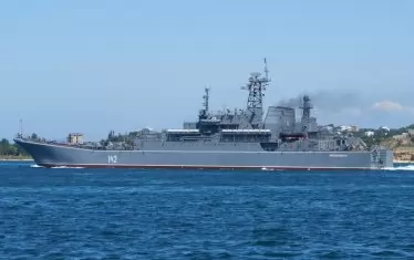 Десантният кораб е част от руския боен флот от 1987 г.