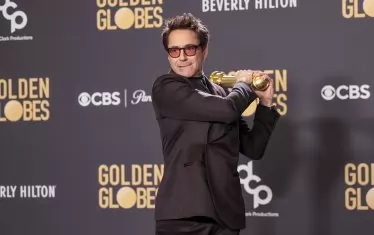 Третият "Златен глобус" на Робърт Дауни младши е за изключителното му изпълнение в "Опенхаймер"