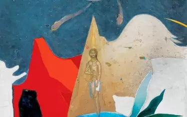  Духовният свят на художника е изненадващ и нестандартен.