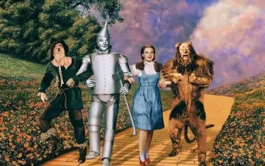 Дороти и нейните приятели в "Магьосникът от Оз" (1939)