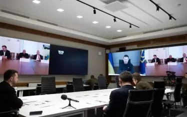 Благодаря ви, че Вашата подкрепяща евроатлантическите ценности коалиция поддържа проевроатлантическа Украйна и сте на наша страна, каза Зеленски