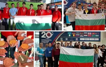 Наши ученици спечелиха 33 медала от олимпиада в Казахстан