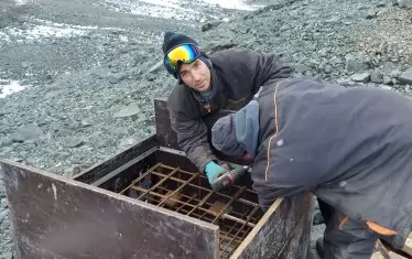 Направа на кофраж за фундамент. 