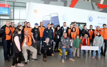 Посрещане на Аерогара София. 