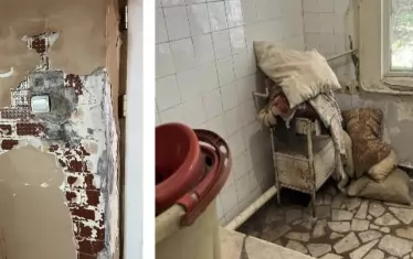 Коридор и санитарно помещение в Раднево