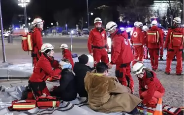  Различни служби отиграваха спасяване на ранени