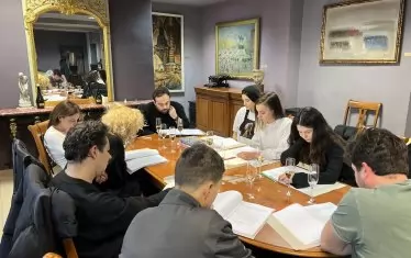  Първа репетиция на маса.