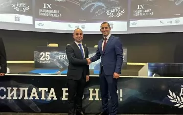 Танзер Юсеинов и Ибраим Зайденов са двамата съпредседатели на Младежкото ДПС.