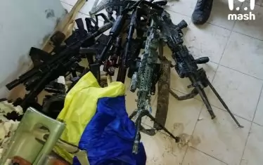 От лодките е иззето голямо количество оръжие