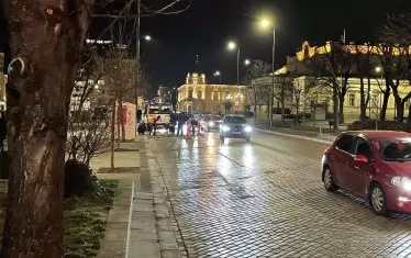  Това представляваше бул. Цар Освободител в петък вечер