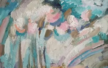  Още едно от живописните платна на художника, включено в изложбата.