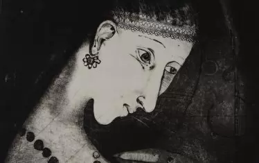 Нина Ковачева (1960), "Жена с птица", 1986 .