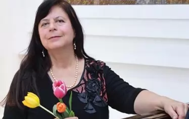  Композиторът на операта "Крадецът на праскови" проф. Благовеста Константинова.