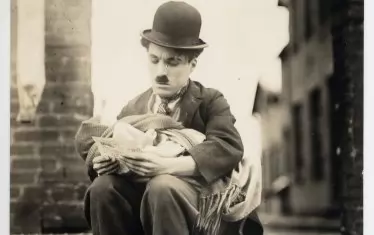  Чарли Чаплин - такъв, какъвто го познават милиони зрители.  