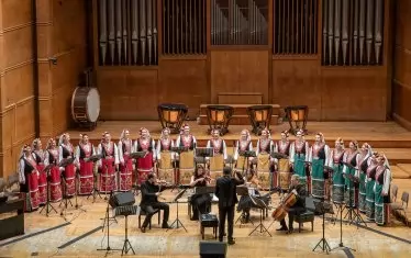 "Мистерията на българските гласове" и Quarto квартет при първото изпълнение в зала "България" м.г.