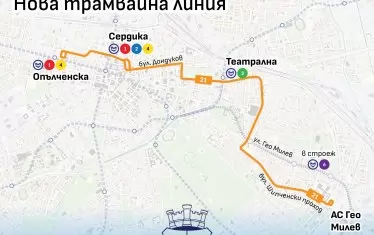 Нова трамвайна линия ще намалява трафика в "Гео Милев" и "Слатина"