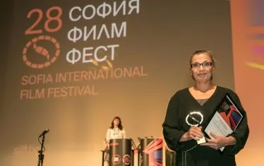 Ели Скорчева прие двете отличия за "Уроците на Блага".