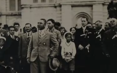 Муравиев по време на посещение във Варна през 1944 г.