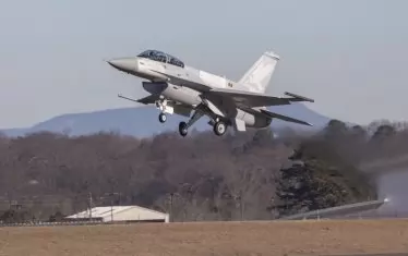 Изтребител F-16 се разби край Халкидики