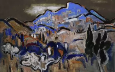  "Пейзаж", 90-те, собственост на семейството.