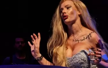 Актрисата Стефания Кочева като участничка в "Ергенът".