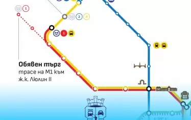 Метрото в София ще се разшири с две станции в "Люлин"