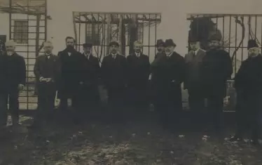 Костурков в Шуменския окръжен затвор през 1923 г.