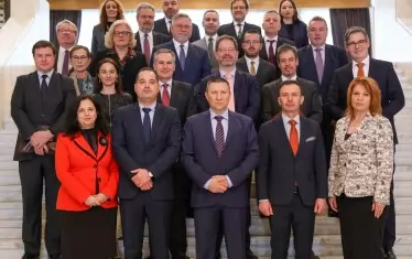  В началото на февруари т.г. Сарафов, Стоянов и Коцев рамо до рамо обясняват приоритетите на правоприлагащите органи в България на посланиците на ЕС