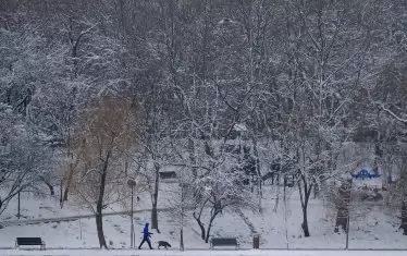 Бурята "Рената" донесе в Румъния студ и сняг