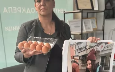 Ани Стоянова се готви за пореден протест.