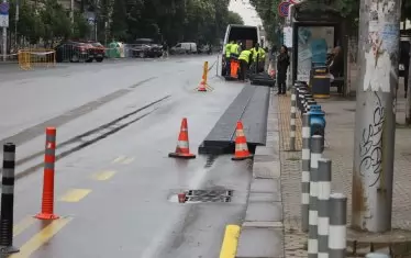  Монтажните работи по "Патриарха" са в разгара си.