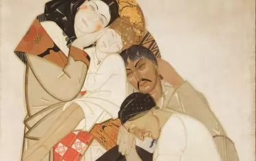  Федир Кричевский (1879 -1947), "Семейство" (централна част на триптих), 1925-1927.
