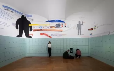 "Завряна в ъгълa самостоятелна изложба #3", 2023-2024, Виена. 

