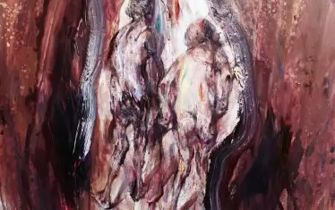  Картина от изложбата "Двама".