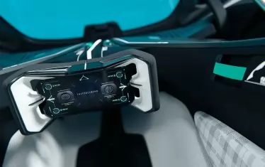  Воланът на MG EXE181 също е футуристичен