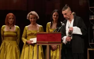  Константин Соколов - носителят на отичието за водеща мъжка роля.