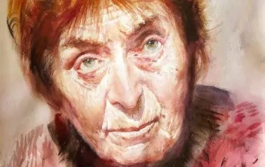  Акварелен портрет от Кирил Божков