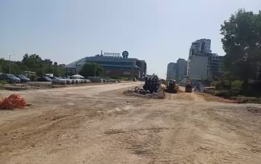  Проблемният участък е на около 100 метра от мола на бул. "Черни връх".