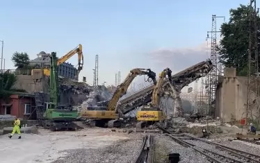 Събориха Бетонния мост в Пловдив