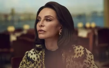  Калиста Флокхарт като Лий Радзивил в сериала.