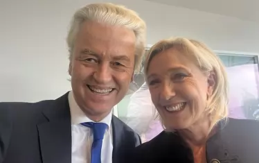 Герт Вилдерс и Марина Льо Пен