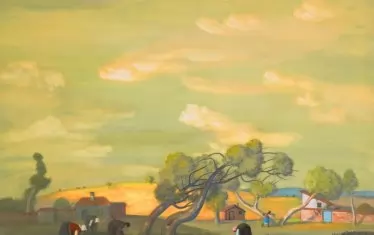 "Работен ден в село Герман", Васил Стоилов