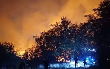 Районът на Слънчево и Припек край Варна.