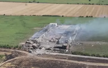  Това е останало на мястото на взривовете